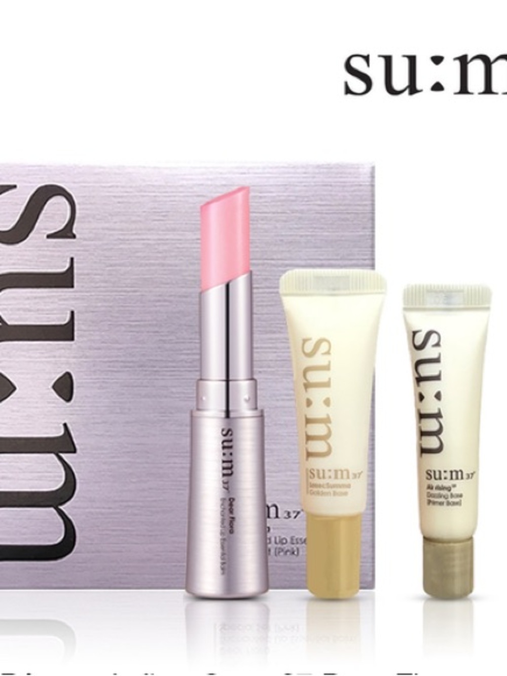K-beauty Su:m37 Dear Flora Enchanted Lip Essential Balm Set Korean makeup